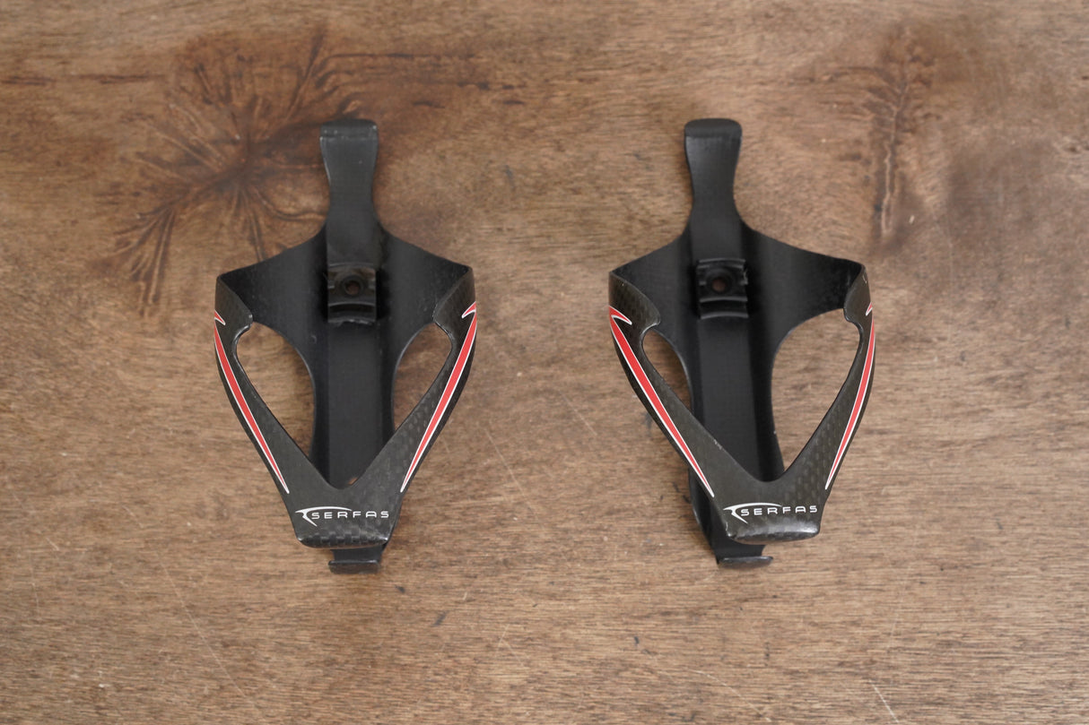 (2) Serfas Carbon Water Bottle Cages 52g