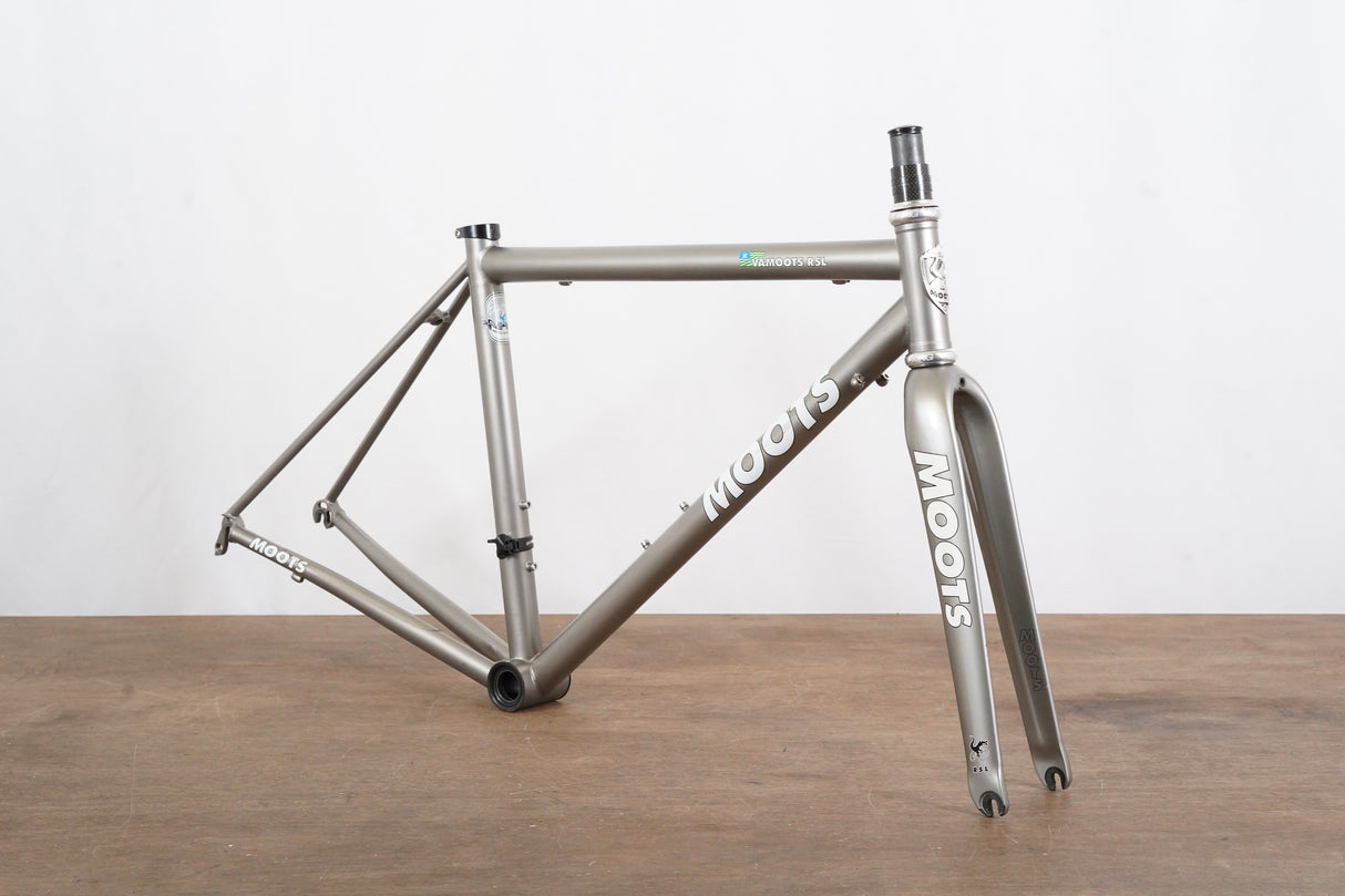 52cm Moots Vamoots RSL Titanium Rim Brake Road Frameset