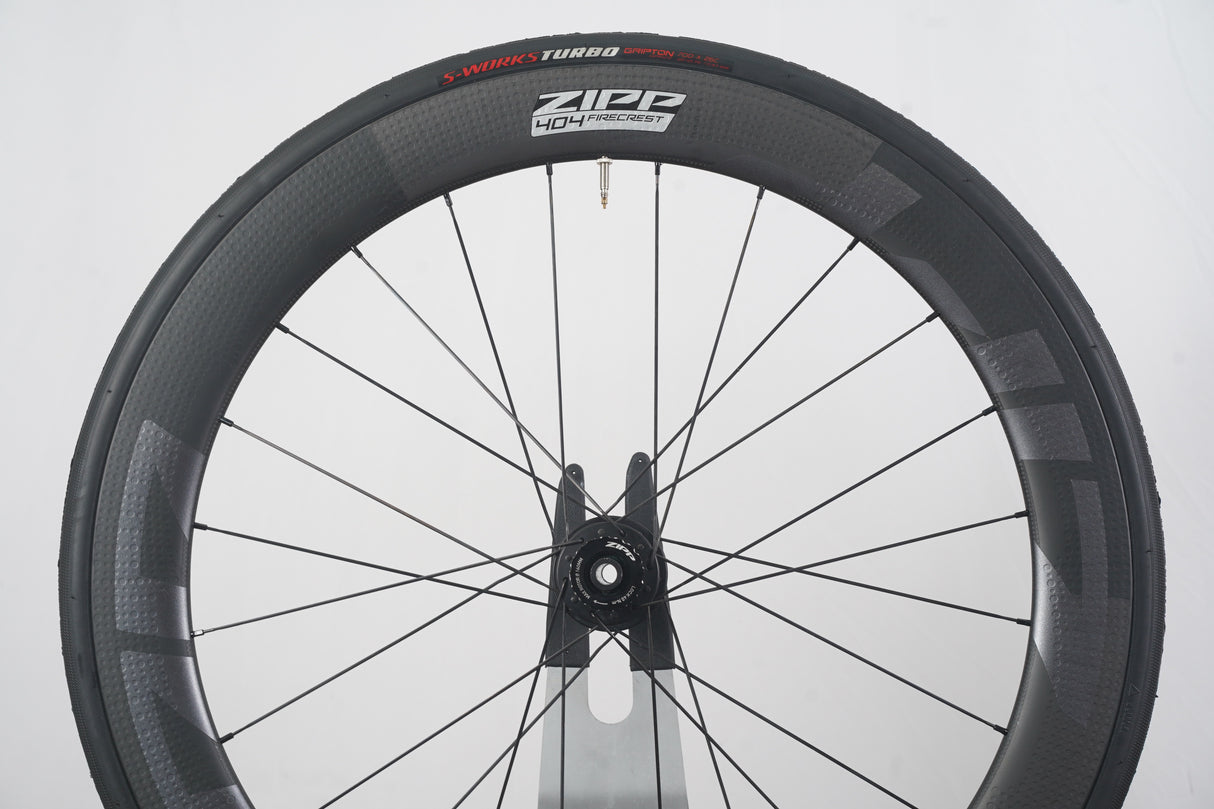 Zipp 404 Firecrest ZR1 Carbon Tubeless Disc Brake Wheelset SRAM XDR 12 Speed