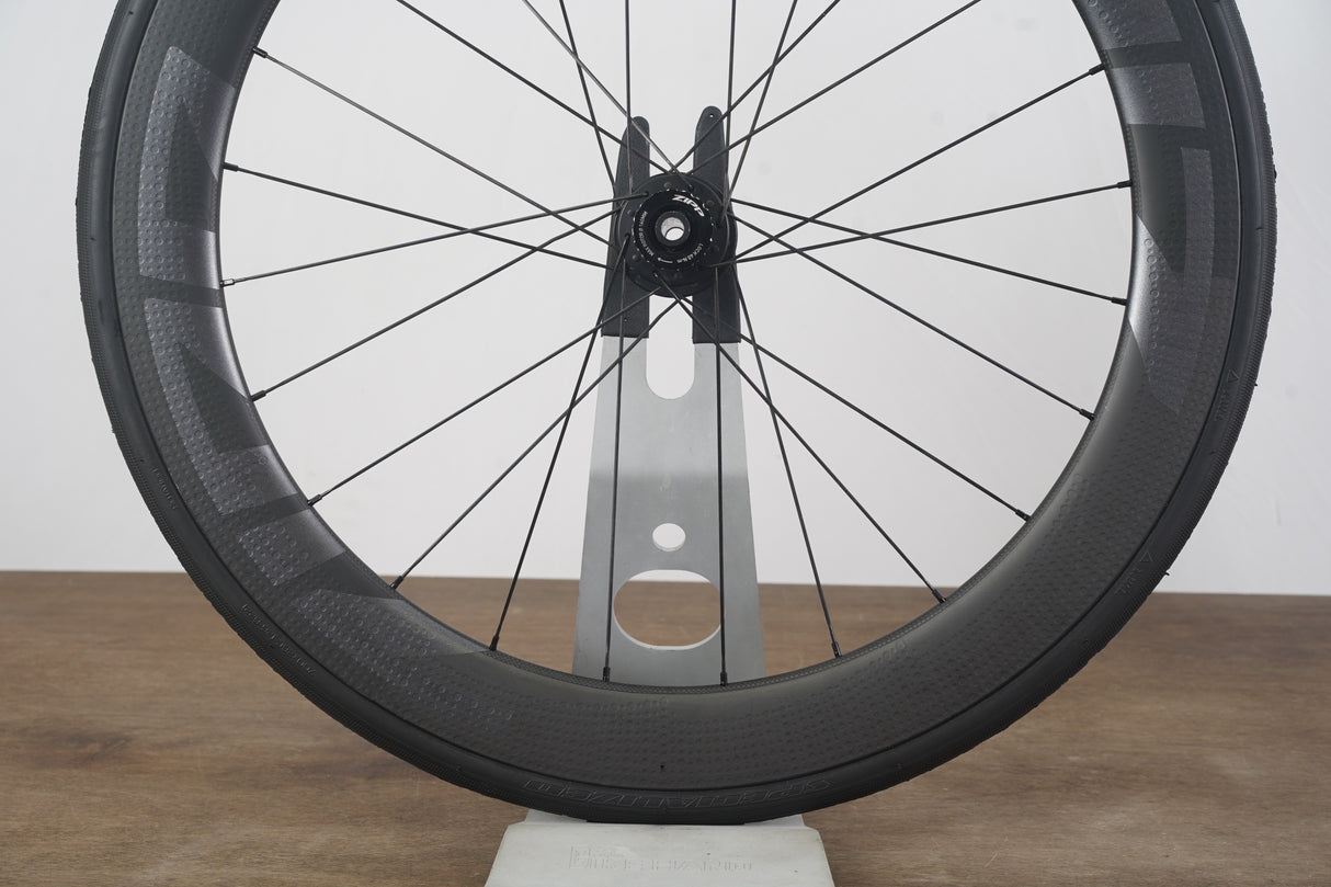 Zipp 404 Firecrest ZR1 Carbon Tubeless Disc Brake Wheelset SRAM XDR 12 Speed