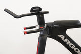 *Damaged* 2020 XS Argon 18 E-119 Carbon Rim Brake TT Triathlon Frameset + Cockpit