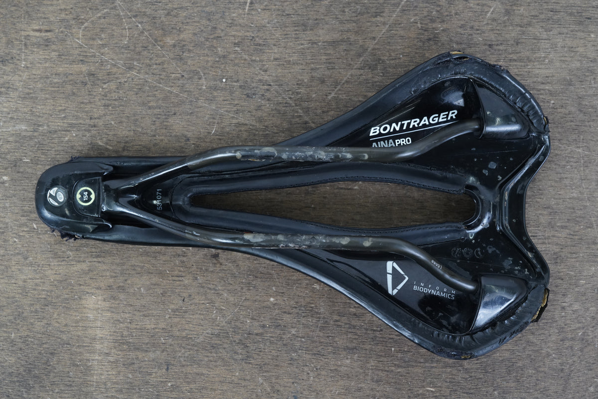 154mm Bontrager Ajna Pro Carbon Rail Road Saddle 175g