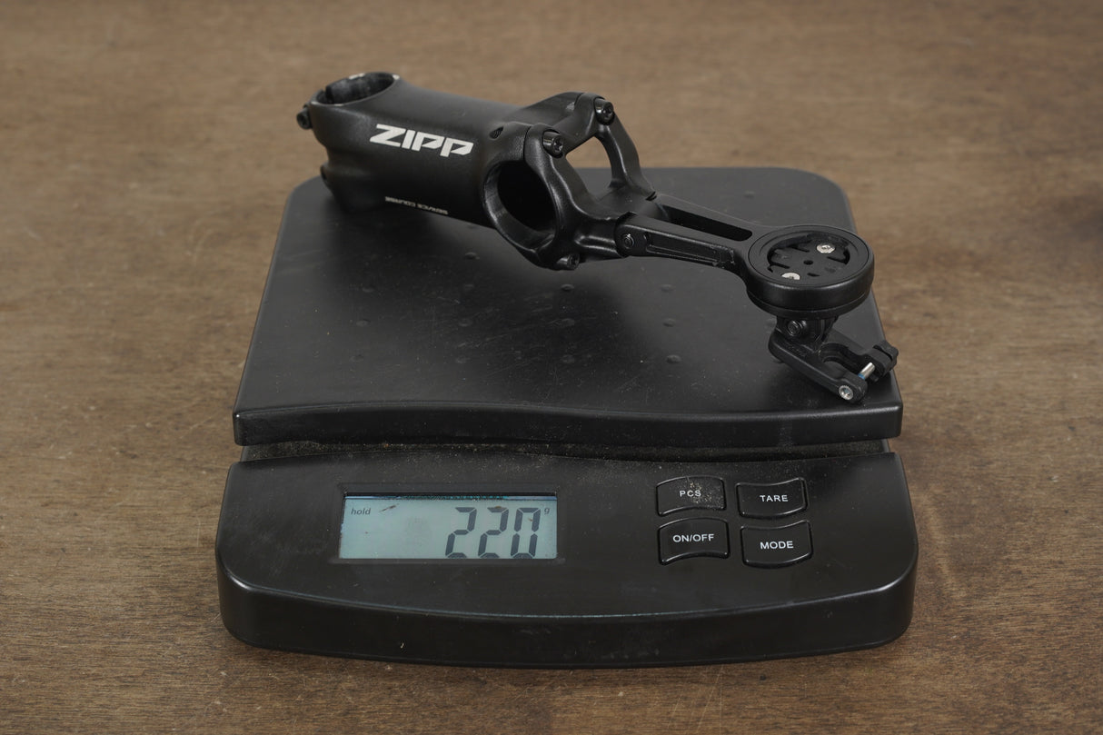 Zipp Service Course 90mm ±6 Degree Alloy Road Stem + Mount 220g 1 1/8" 31.8mm