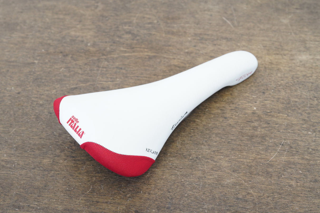 NOS 140mm Selle Italia Flite Titanium Rail Road Saddle 227g