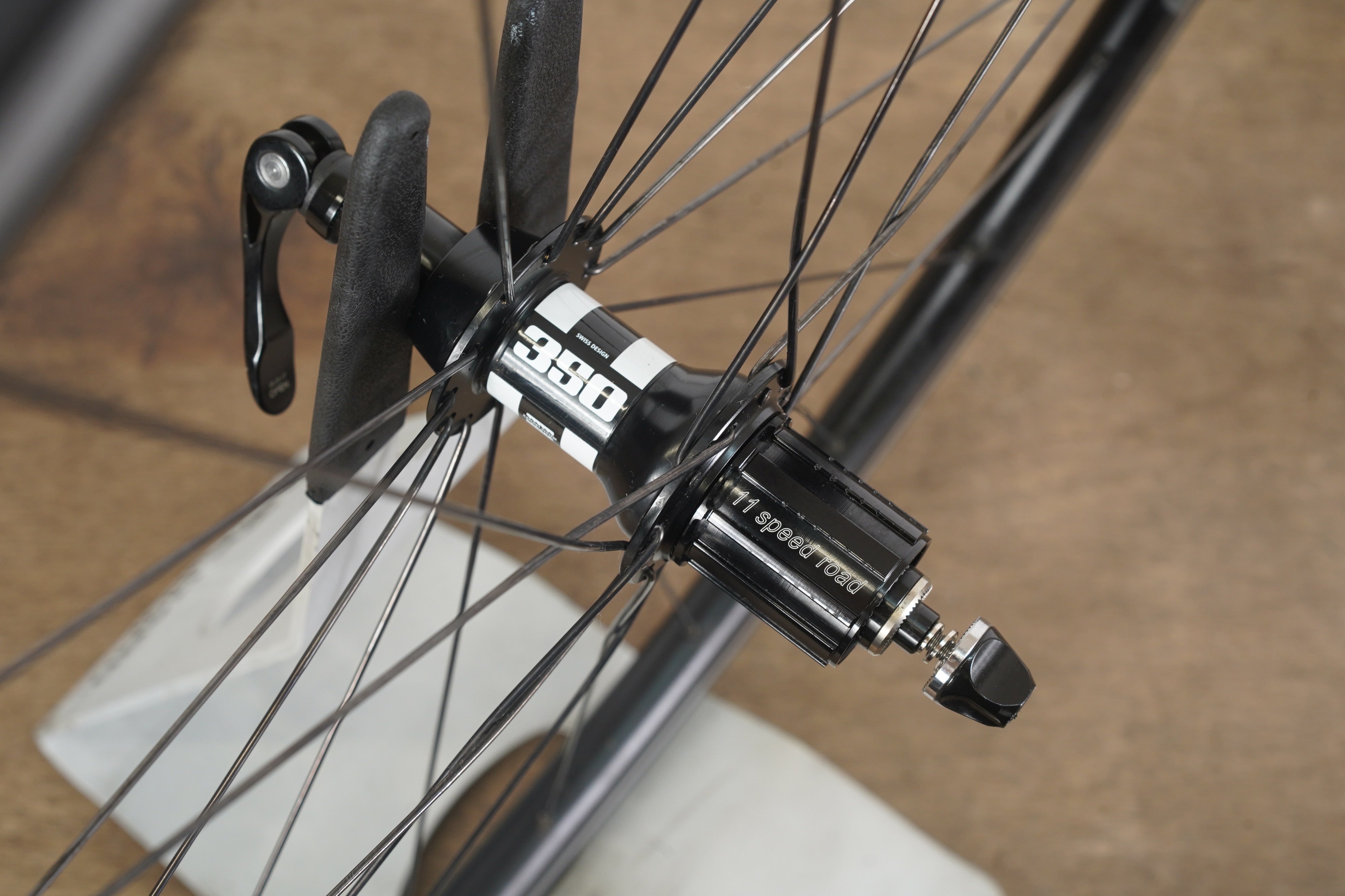 Roval SLX 24 DT Swiss 350 Alloy Clincher Rim Brake Wheelset 11