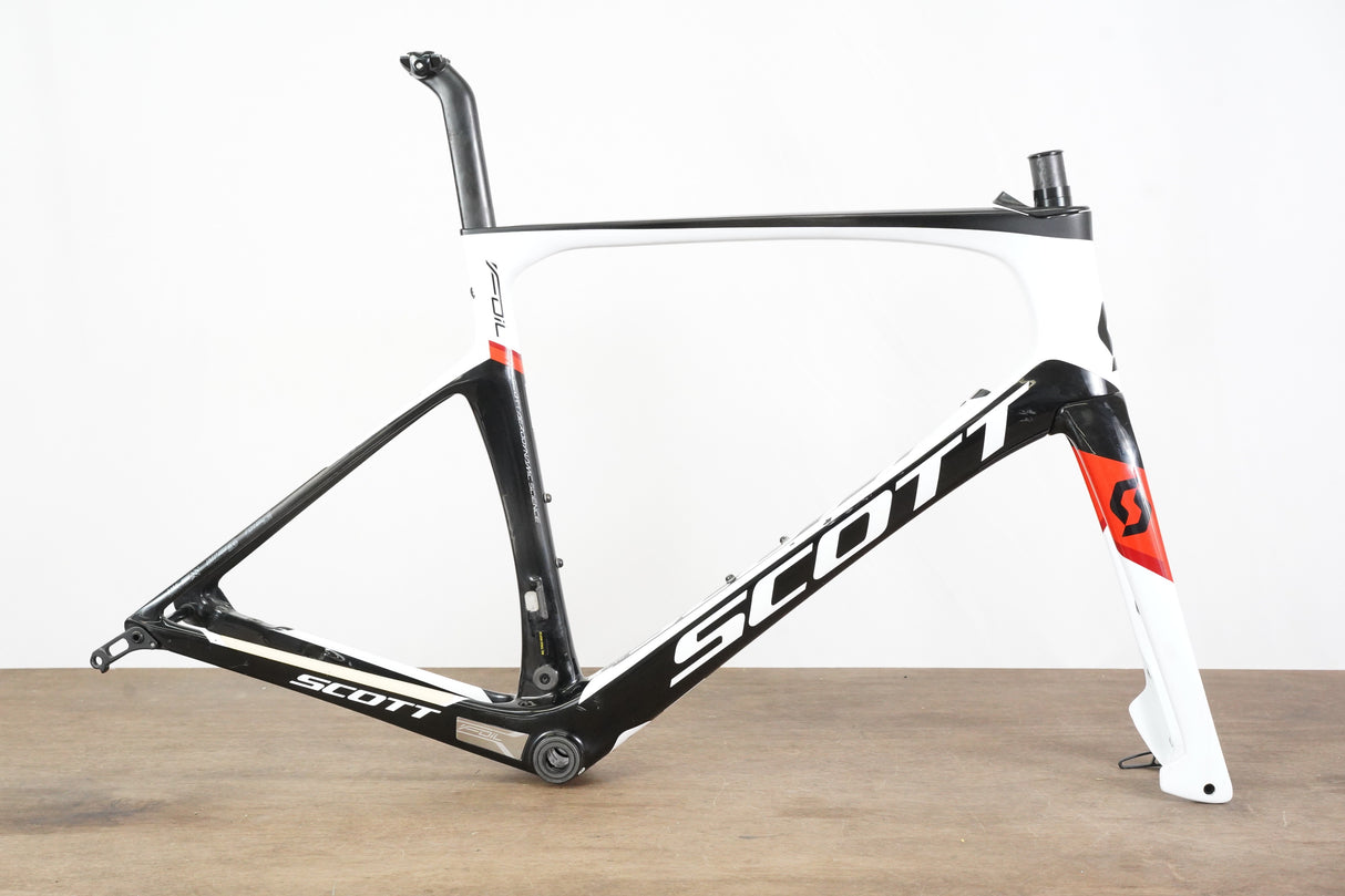 L (56cm) Scott Foil 10 Di2 Carbon Aero Disc Brake Road Frameset