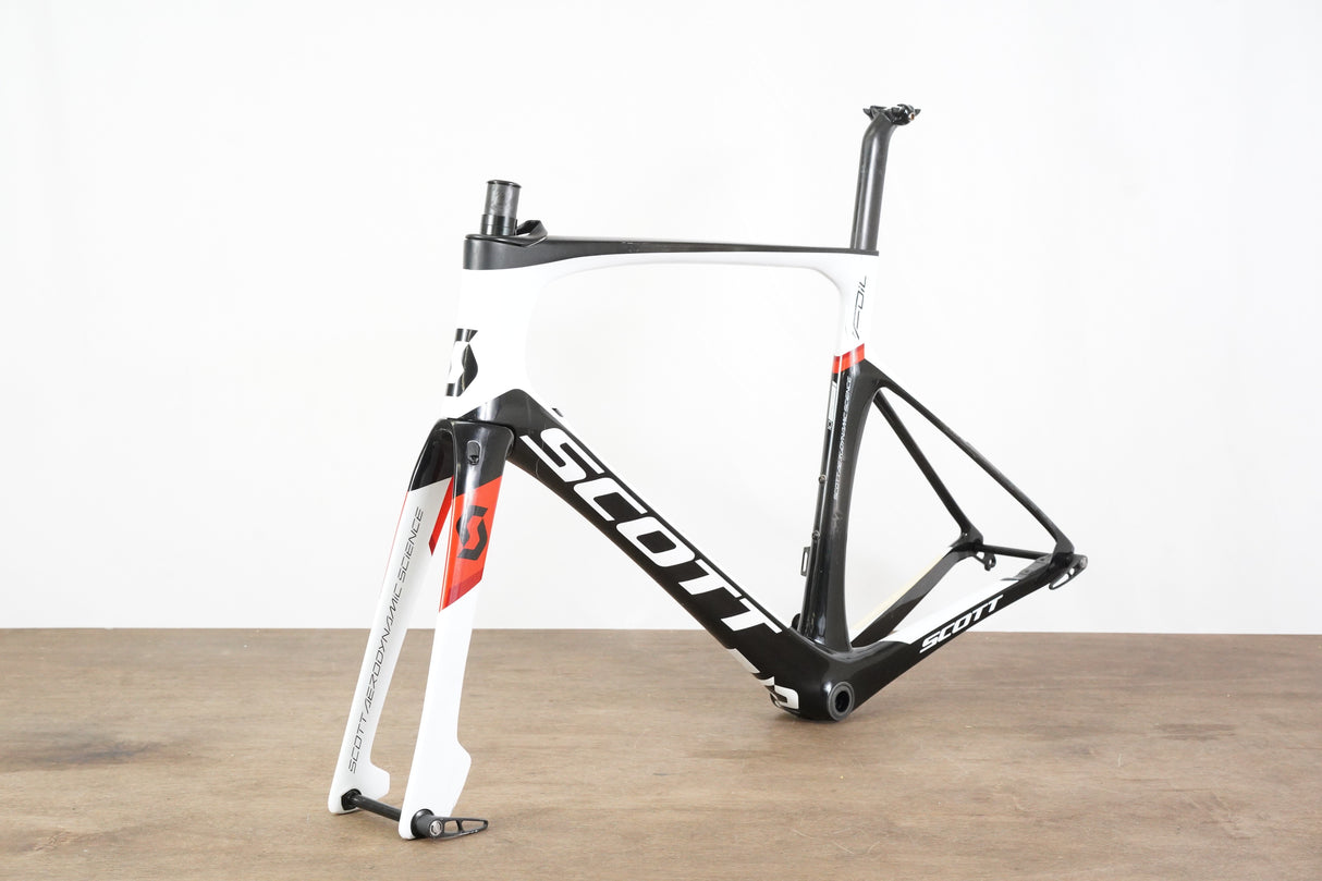 L (56cm) Scott Foil 10 Di2 Carbon Aero Disc Brake Road Frameset