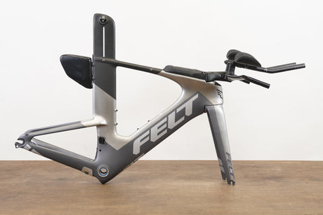*Damaged* M (Medium) Felt IA10 Carbon Aero Rim TT Triathlon Frameset IA + Cockpit