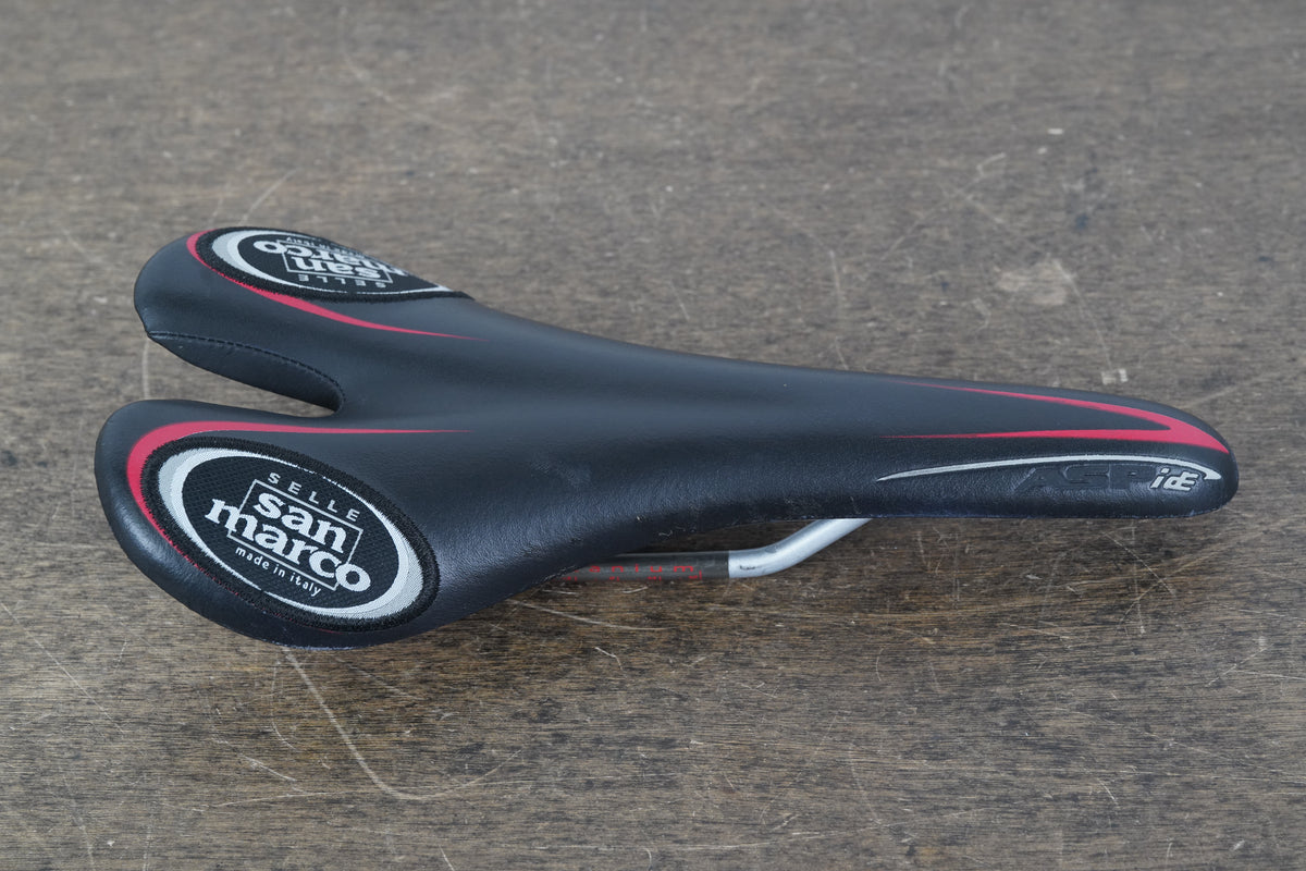 127mm Selle San Marco Aspide Titanium Rail Road Saddle 188g