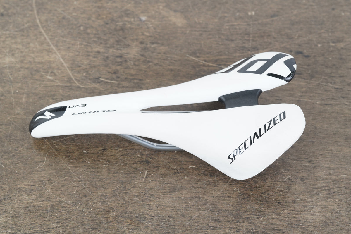 132mm Specialized Romin Evo Comp Cr-Mo Rail Road Saddle 257g