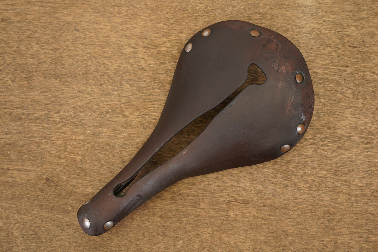 170mm Selle Anatomica X Leather Road Saddle 530g