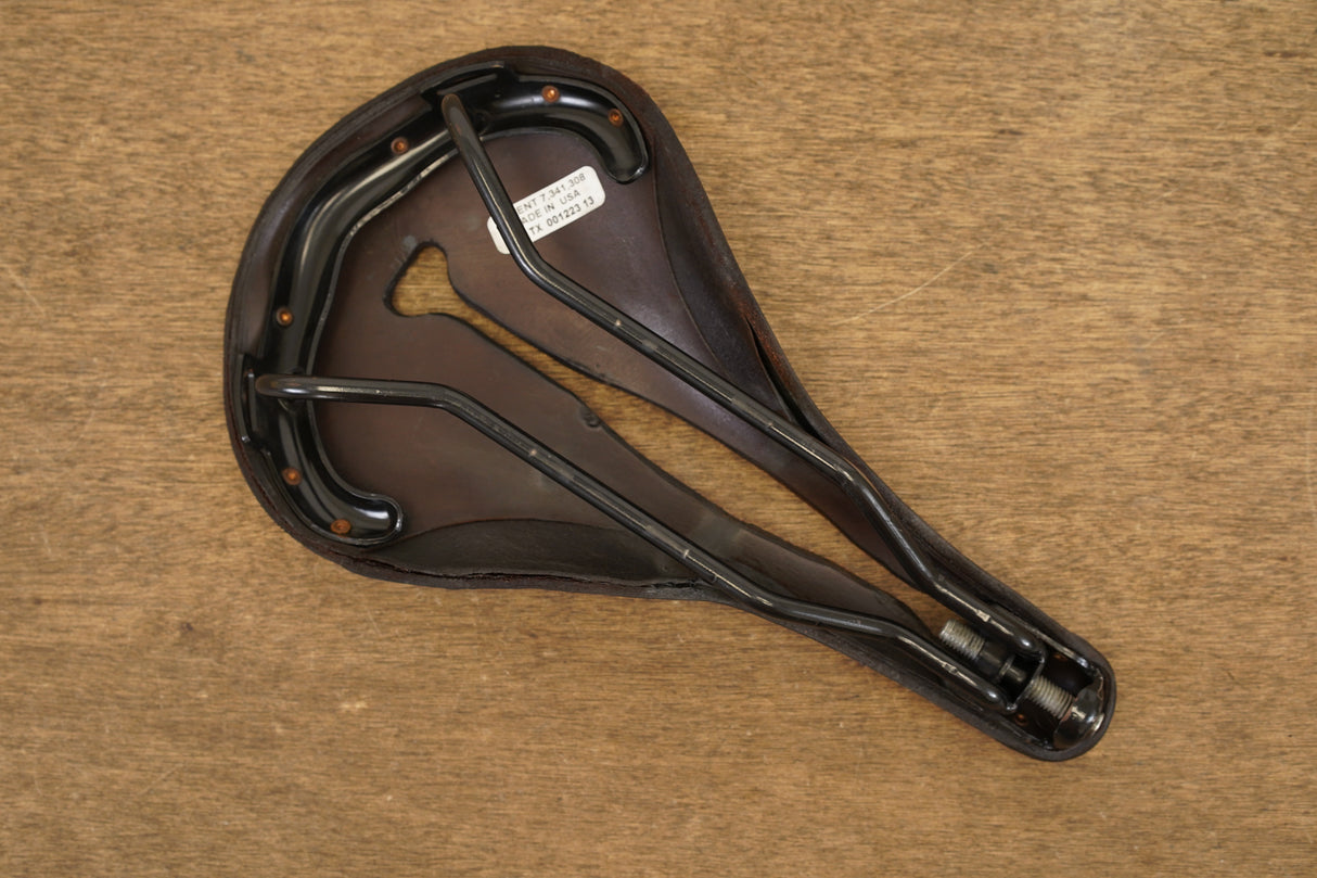 170mm Selle Anatomica X Leather Road Saddle 530g