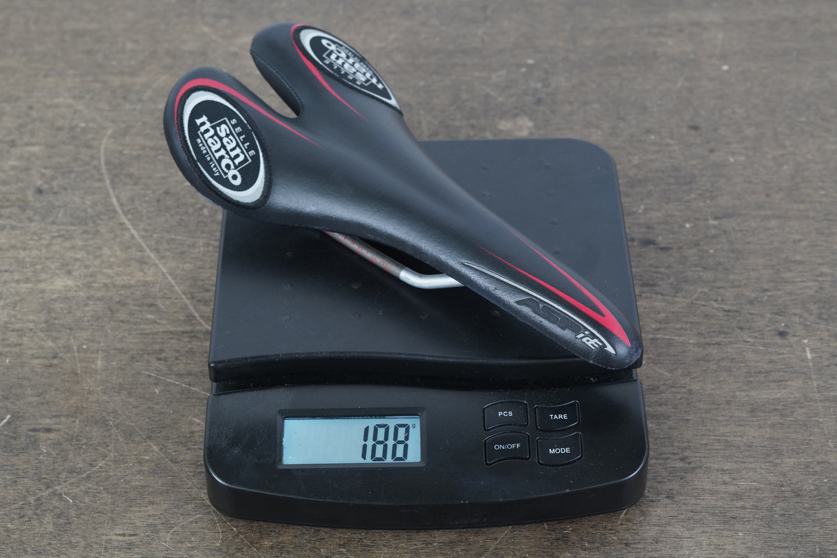 127mm Selle San Marco Aspide Titanium Rail Road Saddle 188g