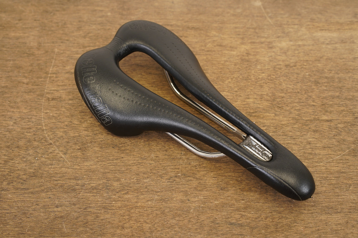134mm Selle Italia SLR Superflow Titanium 316 Rail Road Saddle 179g