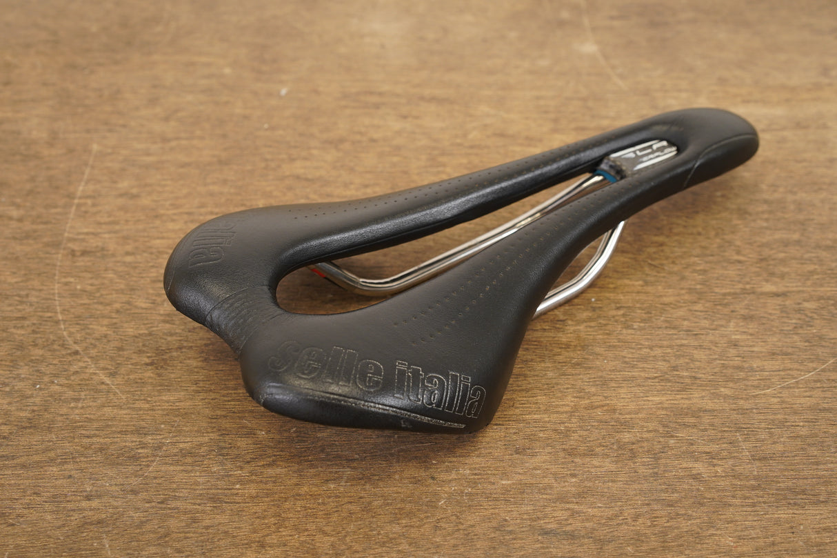 134mm Selle Italia SLR Superflow Titanium 316 Rail Road Saddle 179g