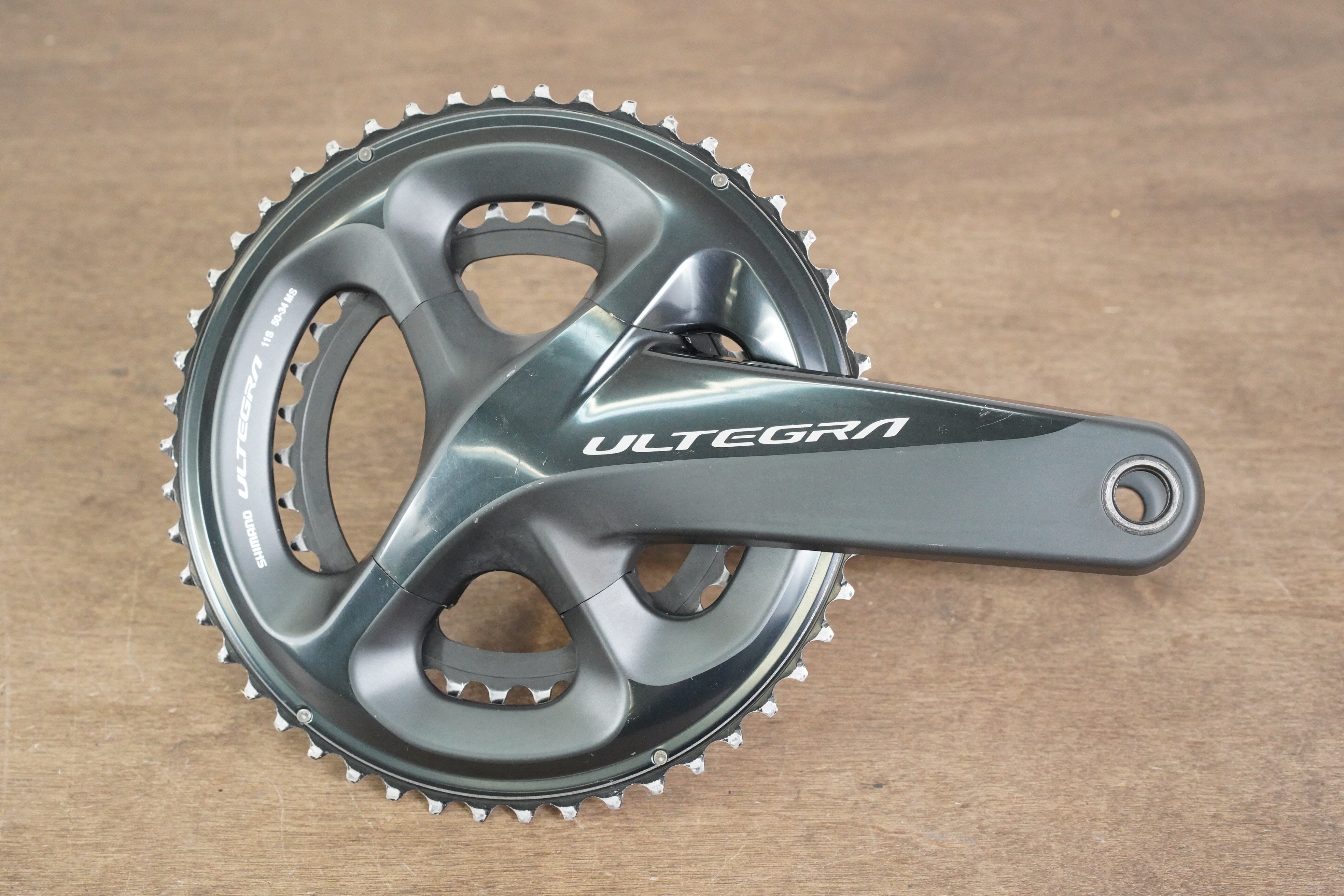 170mm 50/34T Shimano Ultegra FC-R8000 11 Speed Crankset 8000 – Elevate  Cycling