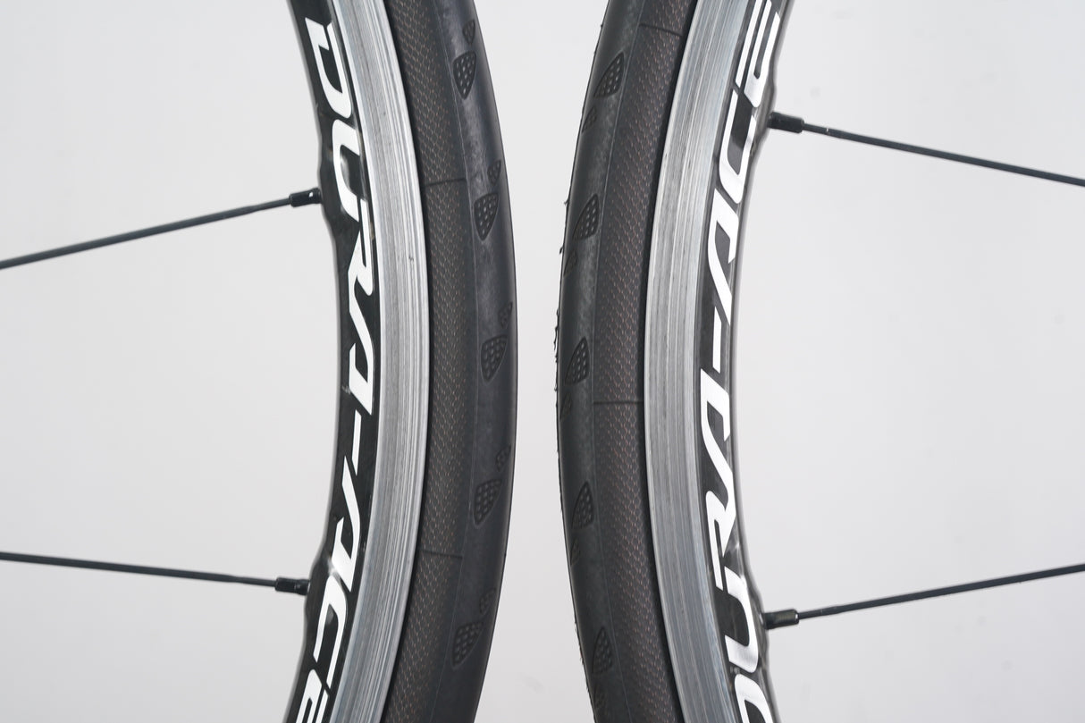 Shimano Dura-Ace WH-9000 C24 Carbon Clincher Rim Brake Wheelset 11 Speed