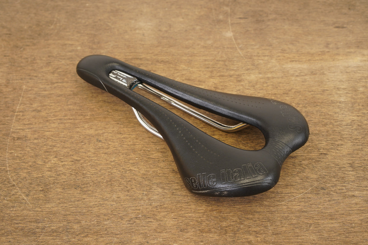 134mm Selle Italia SLR Superflow Titanium 316 Rail Road Saddle 179g