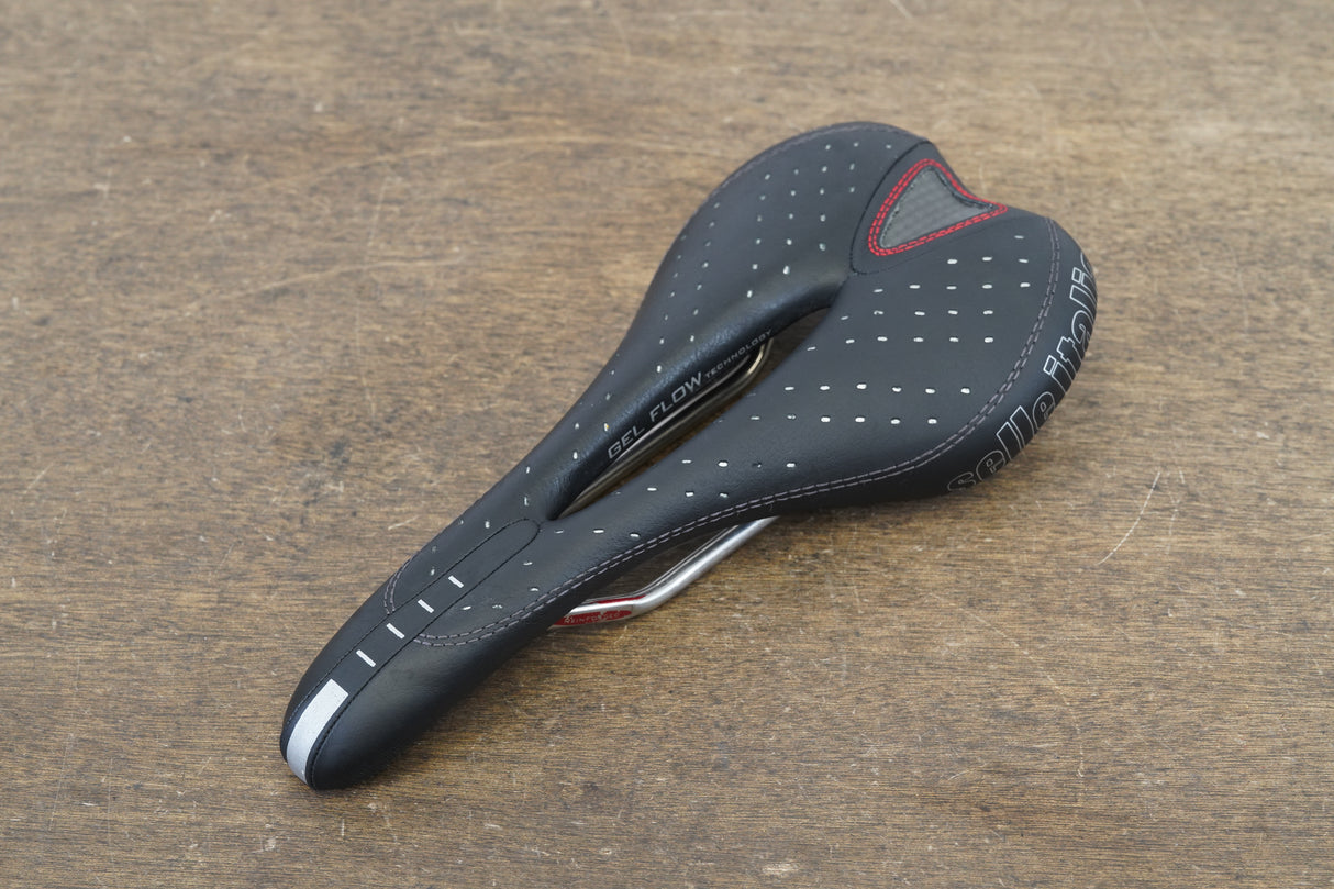 130mm Selle Italia Max SLR Gel Flow Vanox Rail Road Saddle 227g