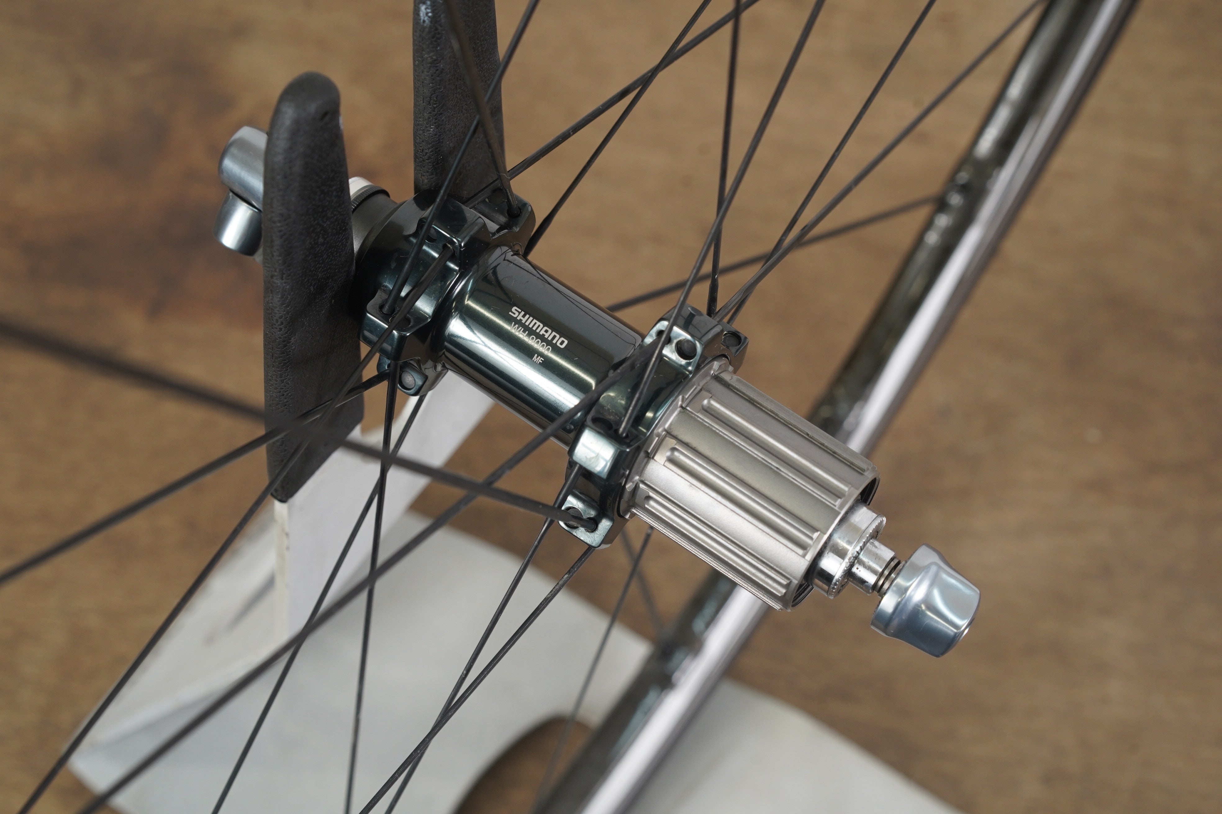 Shimano Dura-Ace WH-9000 C24 Carbon Clincher Rim Brake Wheelset 11