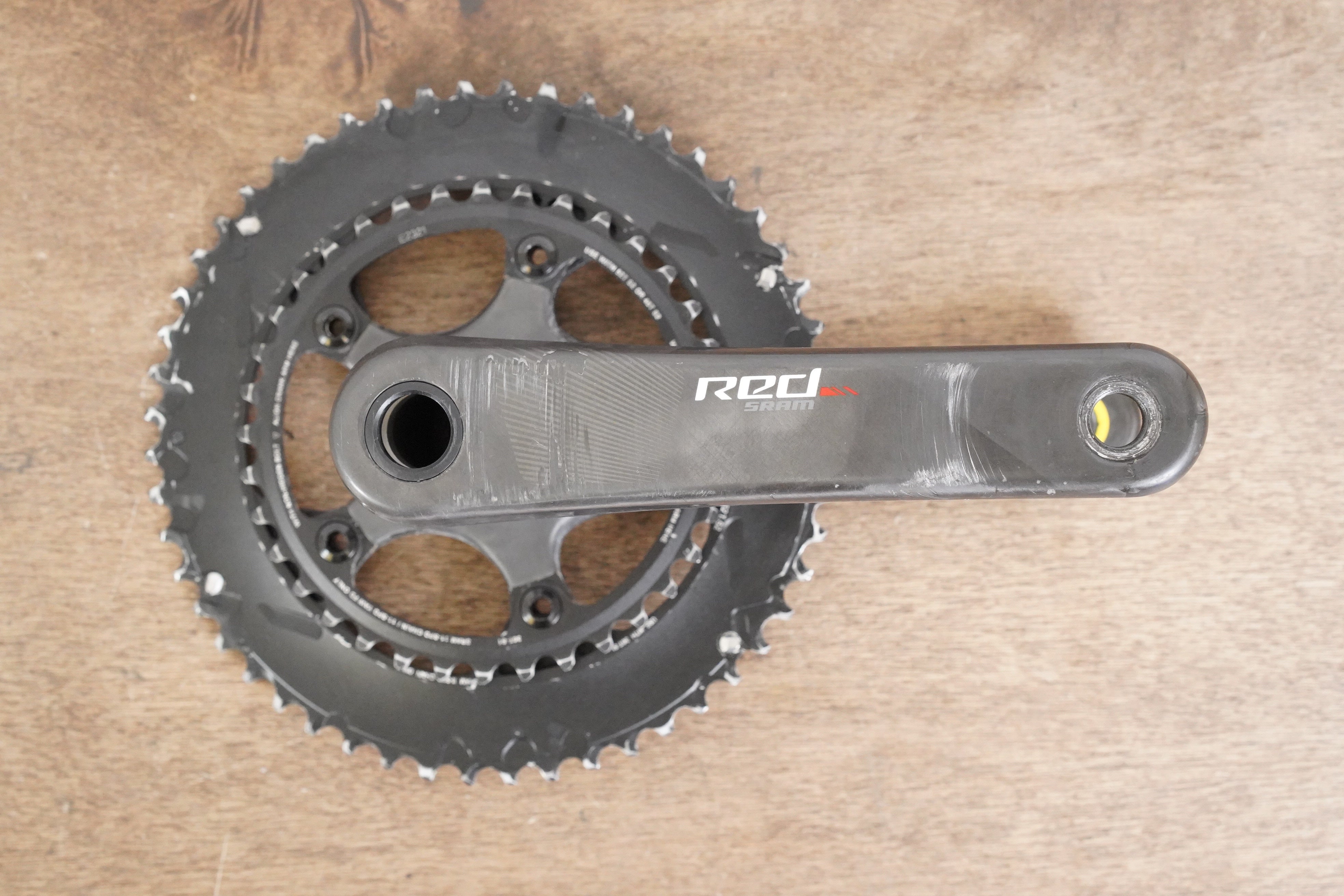 175mm 52/36T BB30 SRAM Red 22 Carbon Crankset – Elevate Cycling