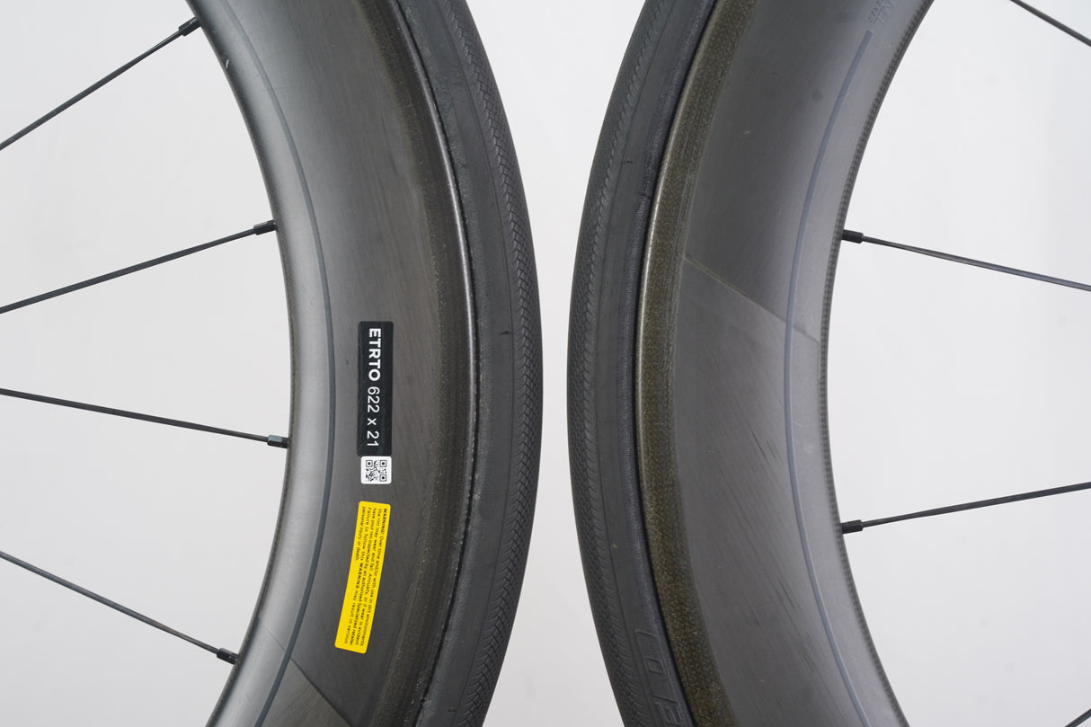 Roval CLX 64 Carbon Tubeless Clincher Rim Brake Wheelset Shimano/SRAM 11 Speed