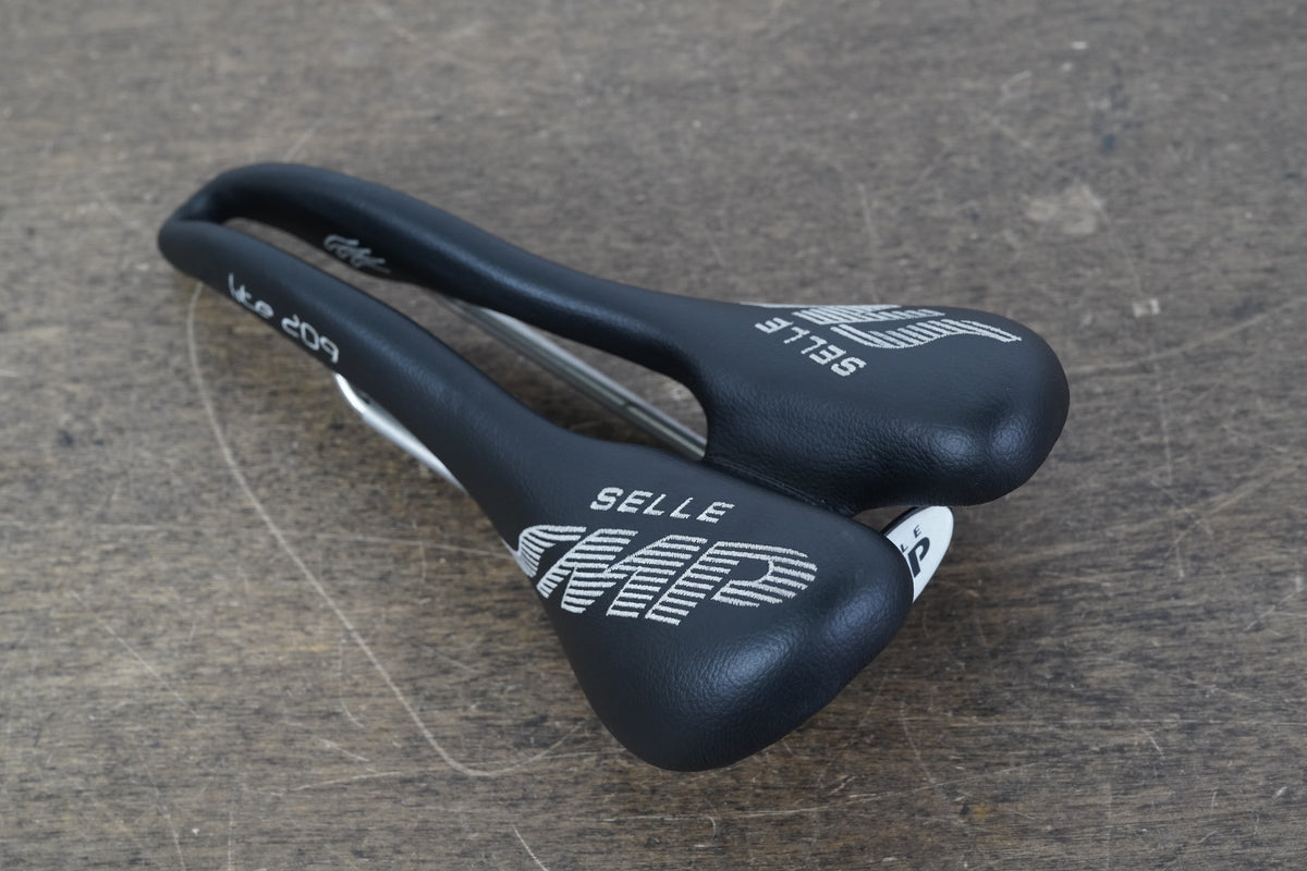 132mm Selle SMP Lite 209 Stainless Steel Rail Road Saddle 313g