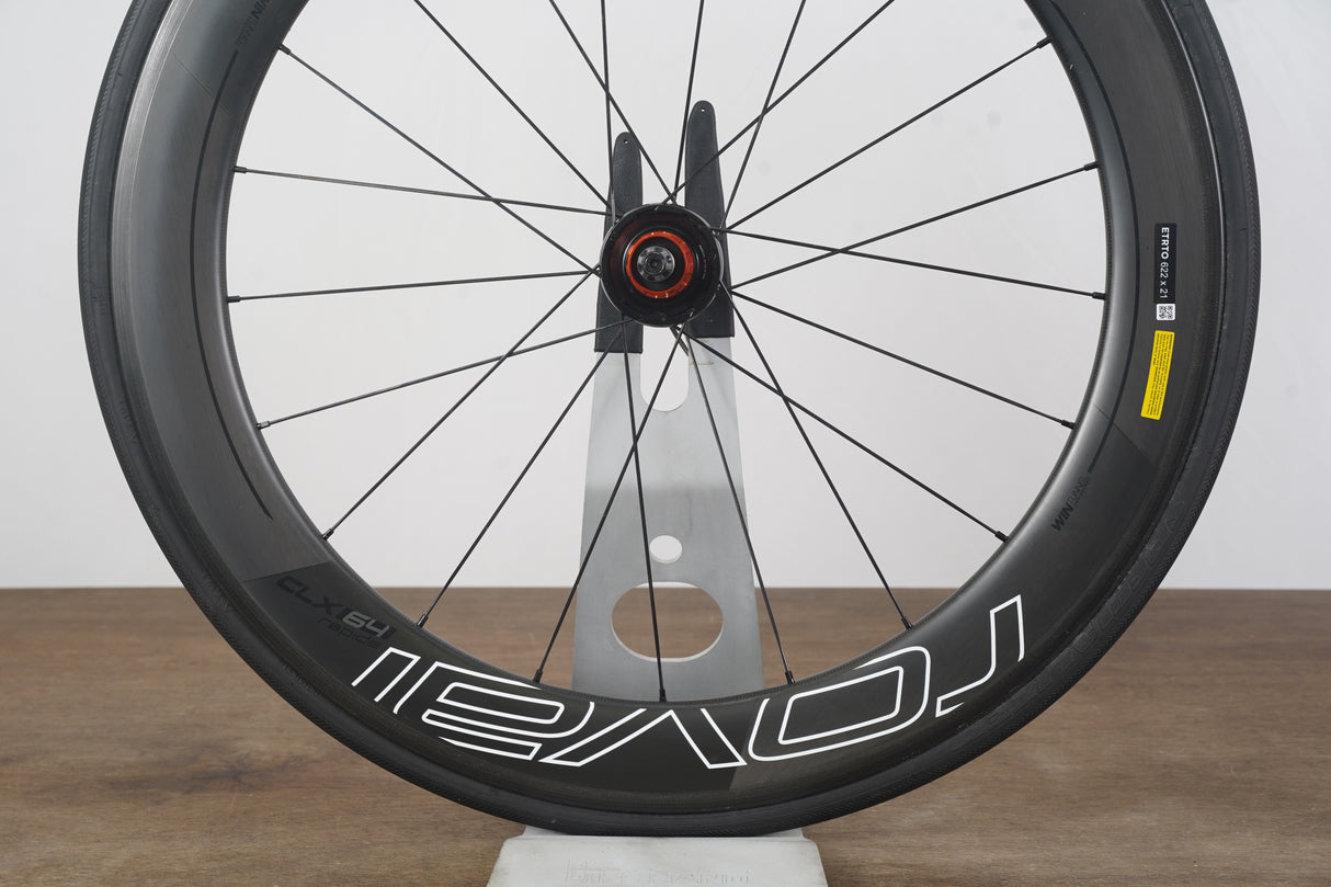 Roval CLX 64 Carbon Tubeless Clincher Rim Brake Wheelset Shimano/SRAM 11 Speed