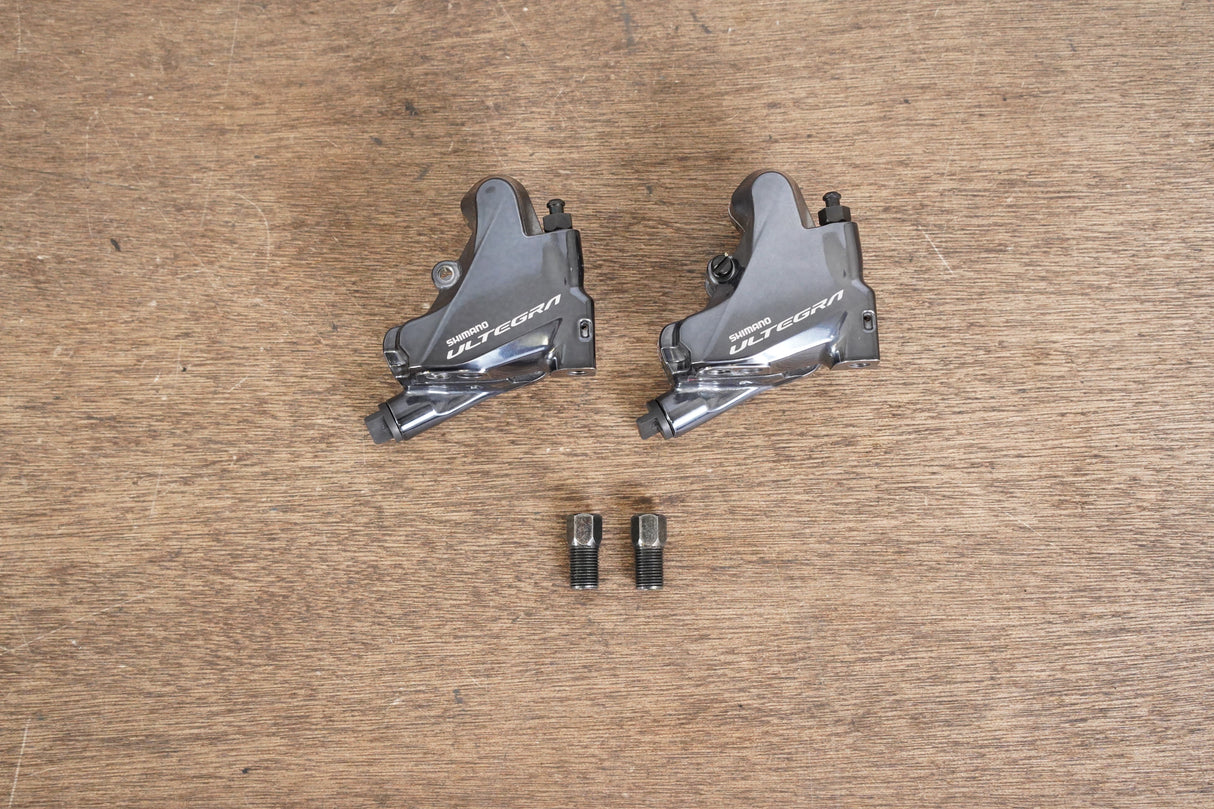 (2) Shimano Ultegra BR-R8070 Hydraulic Flat Mount Disc Brake Calipers