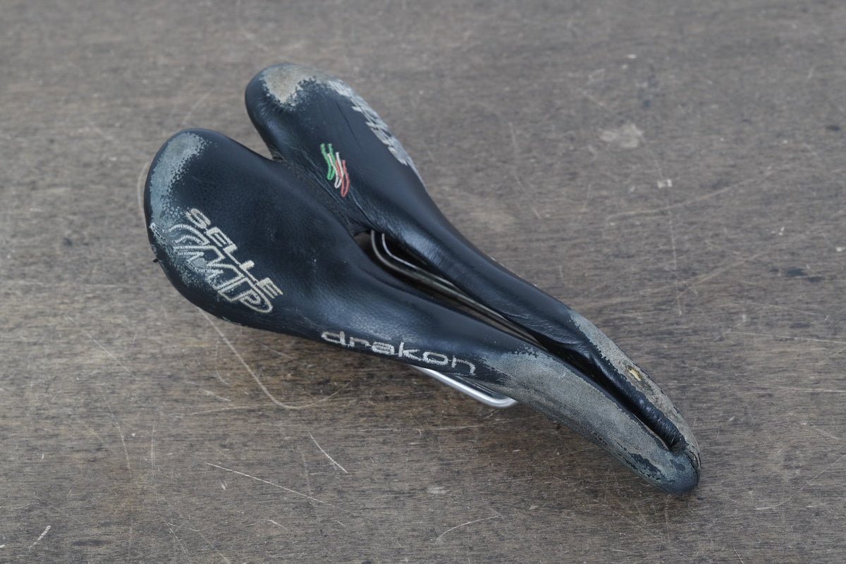 135mm Selle SMP Drakon Stainless Steel Rail Road Saddle 324g