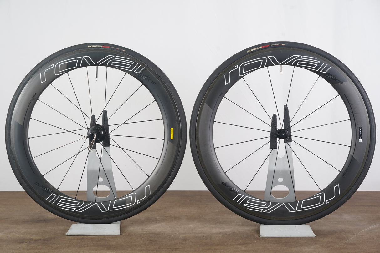 Roval CLX 64 Carbon Tubeless Clincher Rim Brake Wheelset Shimano/SRAM 11 Speed