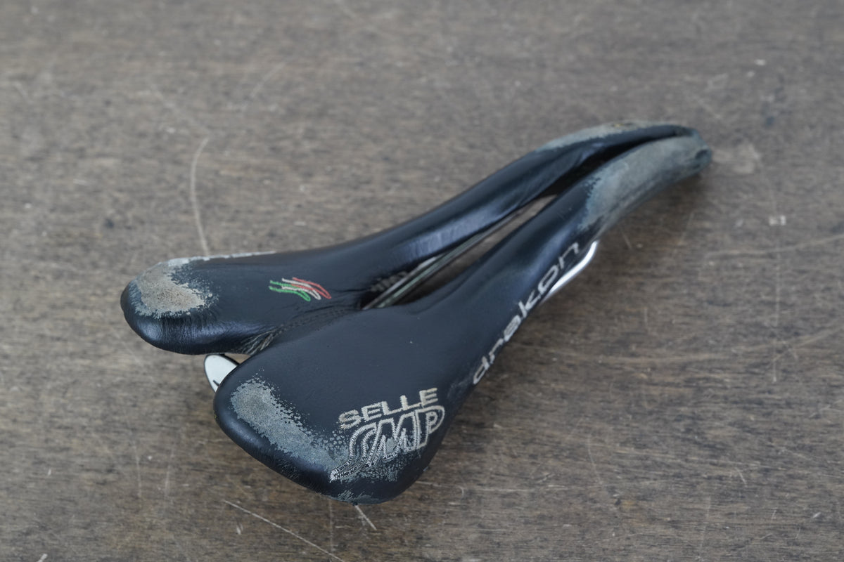 135mm Selle SMP Drakon Stainless Steel Rail Road Saddle 324g