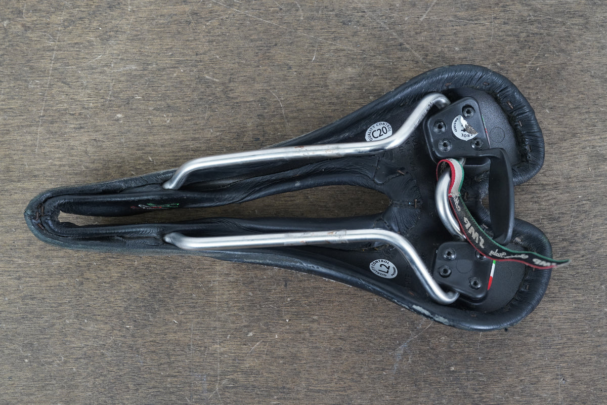 135mm Selle SMP Drakon Stainless Steel Rail Road Saddle 324g