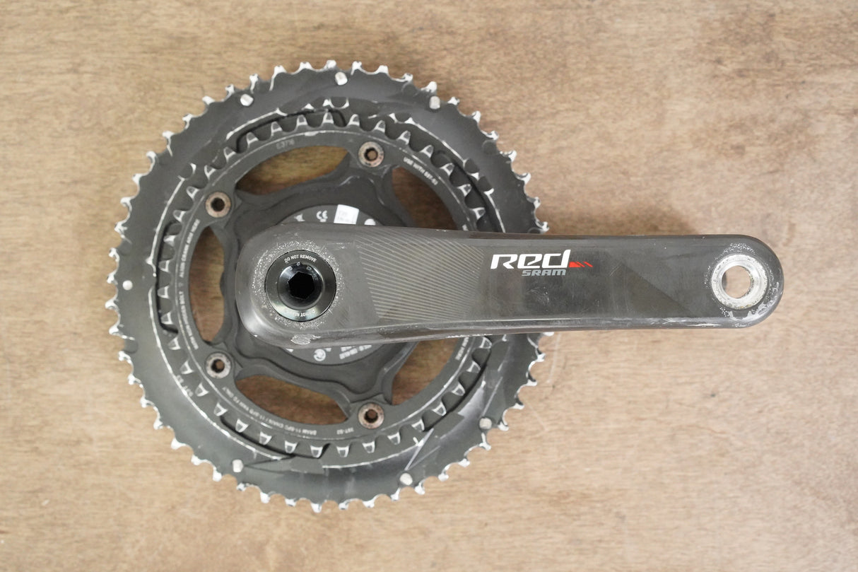 172.5mm 53/39T BB30 SRAM Red 22 Quarq DZero Carbon Power Meter Crankset