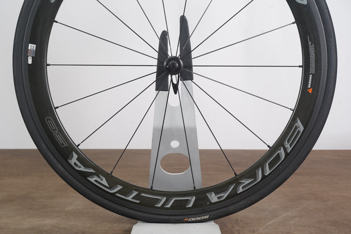 Campagnolo Bora Ultra 50 Carbon Clincher Rim Brake Wheelset Campagnolo 11 Speed