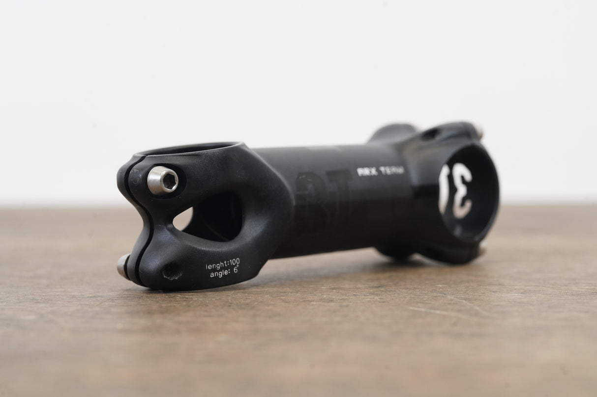 3T ARX Team 100mm ±6 Degree Alloy Road Stem 121g 1 1/8" 31.8mm