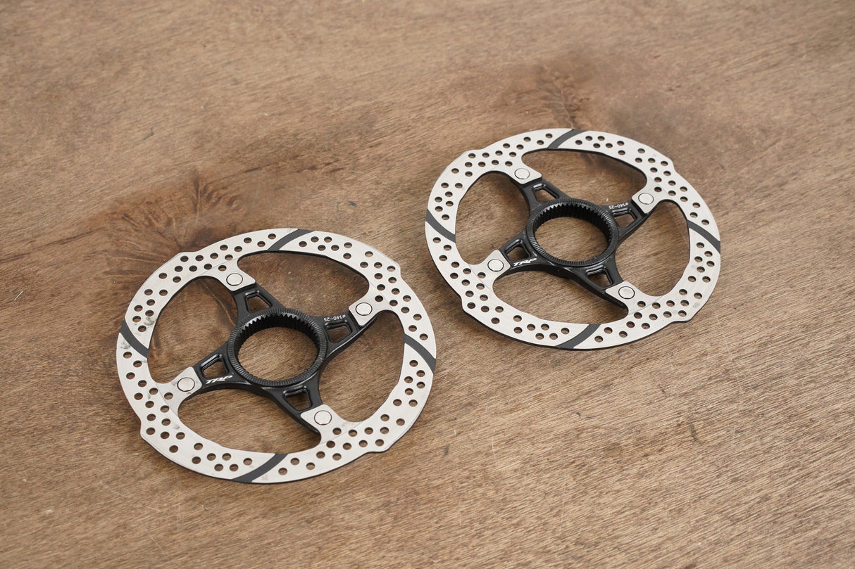 (2) 140mm TRP Centerlock-25 Center Lock Disc Brake Rotors Road Gravel CX MTB