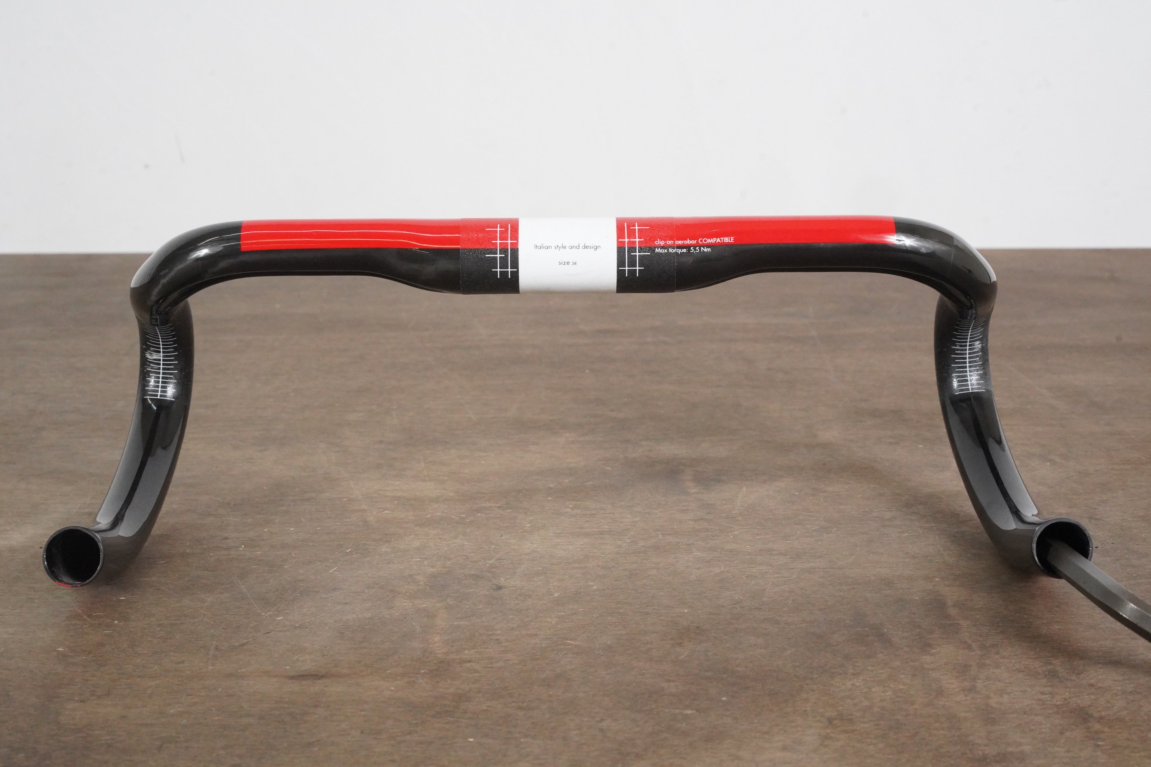 38cm 3T Ergonova Team Carbon Compact Road Handlebar 31.8mm