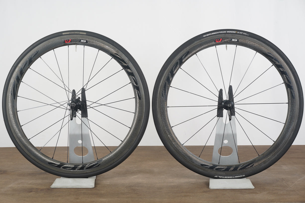 Zipp 303 Firecrest 77/177 Carbon Clincher Rim Brake Wheelset 11 Speed
