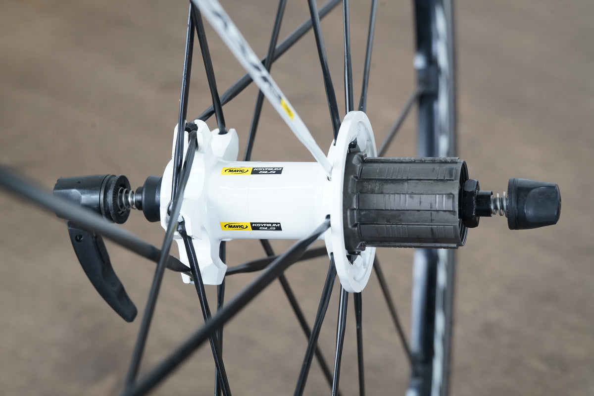 Mavic Ksyrium SLS Alloy Clincher Rim Brake Wheelset Shimano/SRAM 11 Speed
