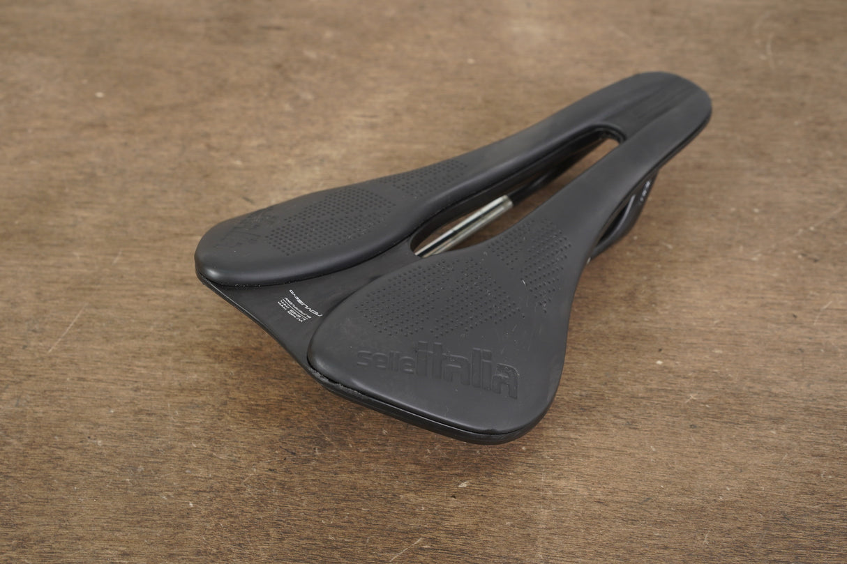 145mm Selle Italia Novus Boost Evo Kit FeC Alloy Superflow Road Bike Saddle 249g
