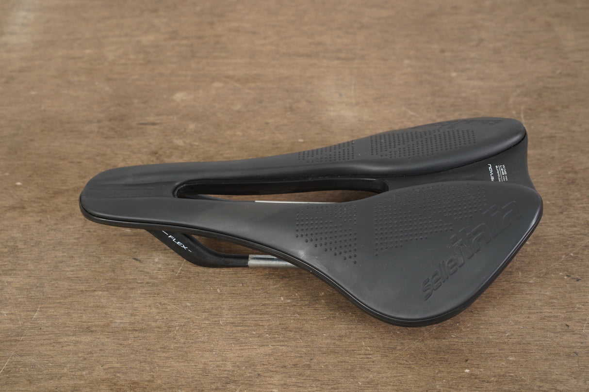 145mm Selle Italia Novus Boost Evo Kit FeC Alloy Superflow Road Bike Saddle 249g
