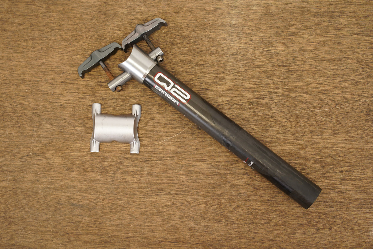 27.2mm Q2 Carbon Alloy Setback Road Seatpost