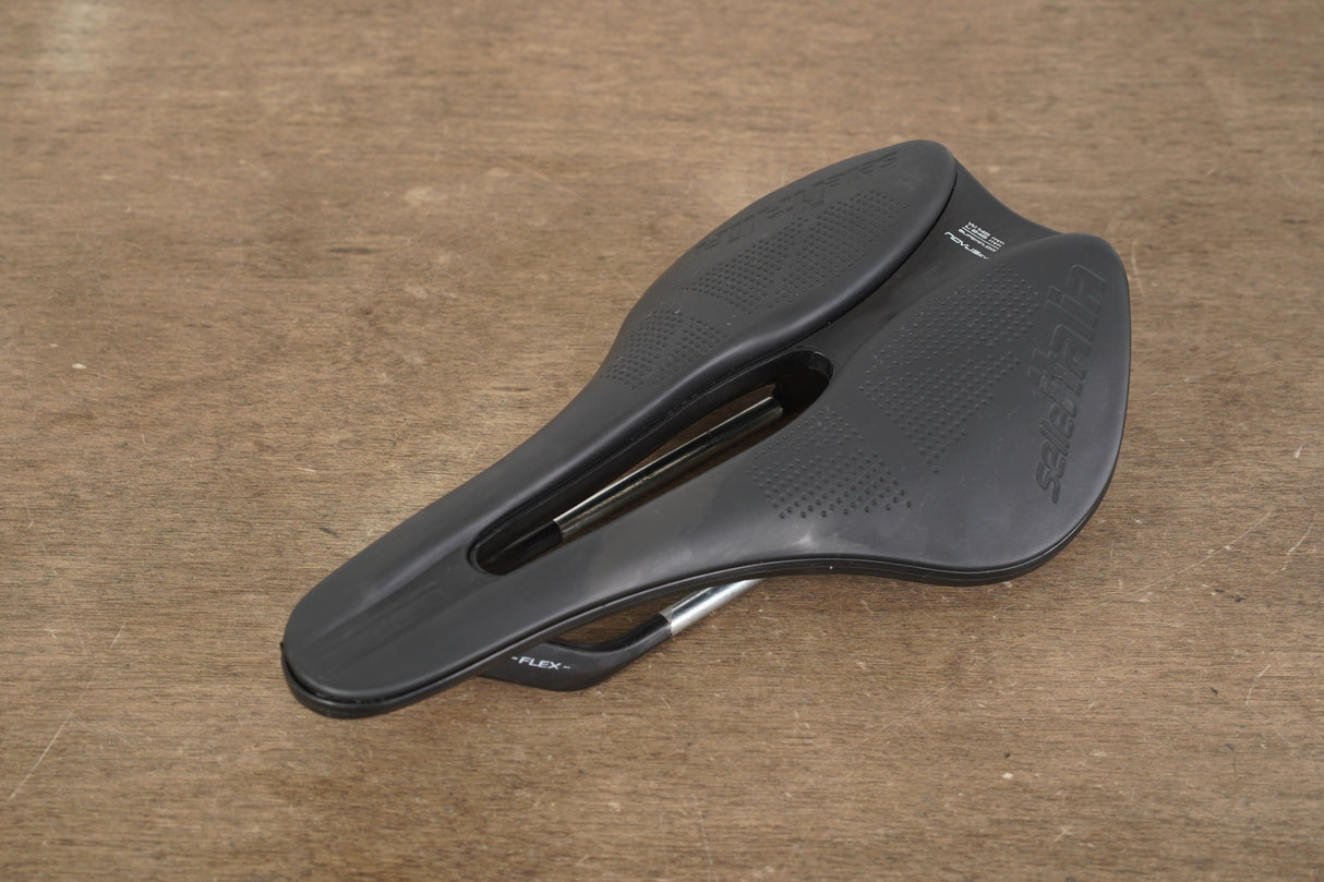 145mm Selle Italia Novus Boost Evo Kit FeC Alloy Superflow Road Bike Saddle 249g