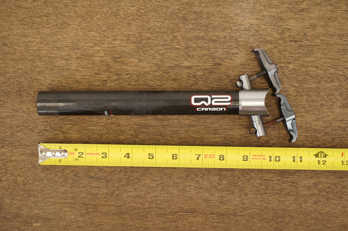 27.2mm Q2 Carbon Alloy Setback Road Seatpost