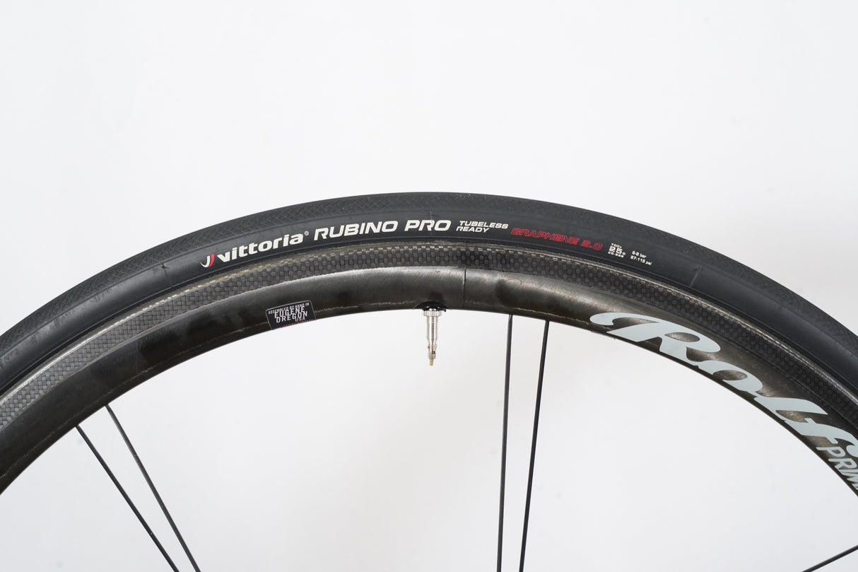 Rolf Prima Ares3 Carbon Tubeless Rim Brake Wheelset Shimano/SRAM 11 Speed Ares 3