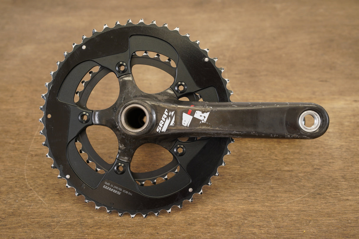 172.5mm 50/34T GXP SRAM Red Carbon Road Crankset