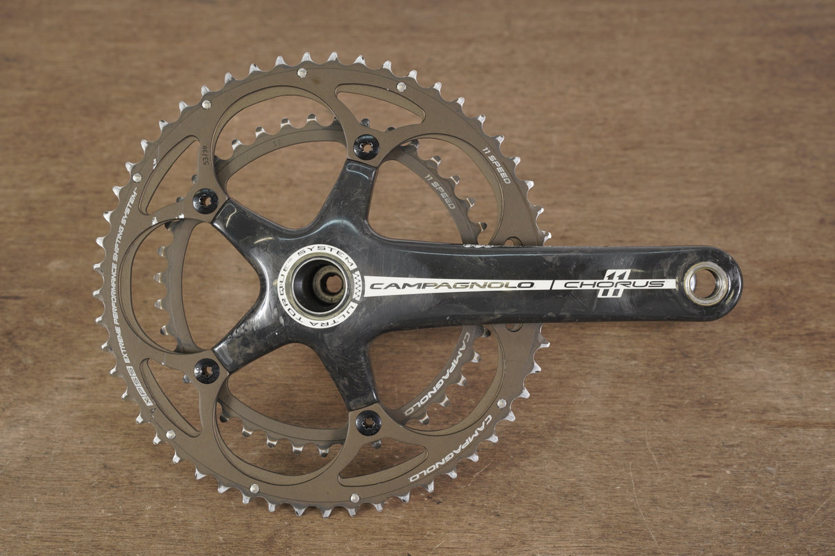 172.5mm 53/39T Campagnolo Chorus 11 Speed Carbon Road Crankset