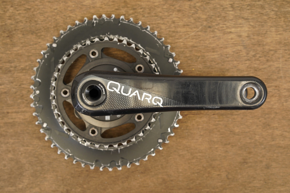 172.5mm 52/36T BB30 Quarq DZero Power Meter Road Crankset