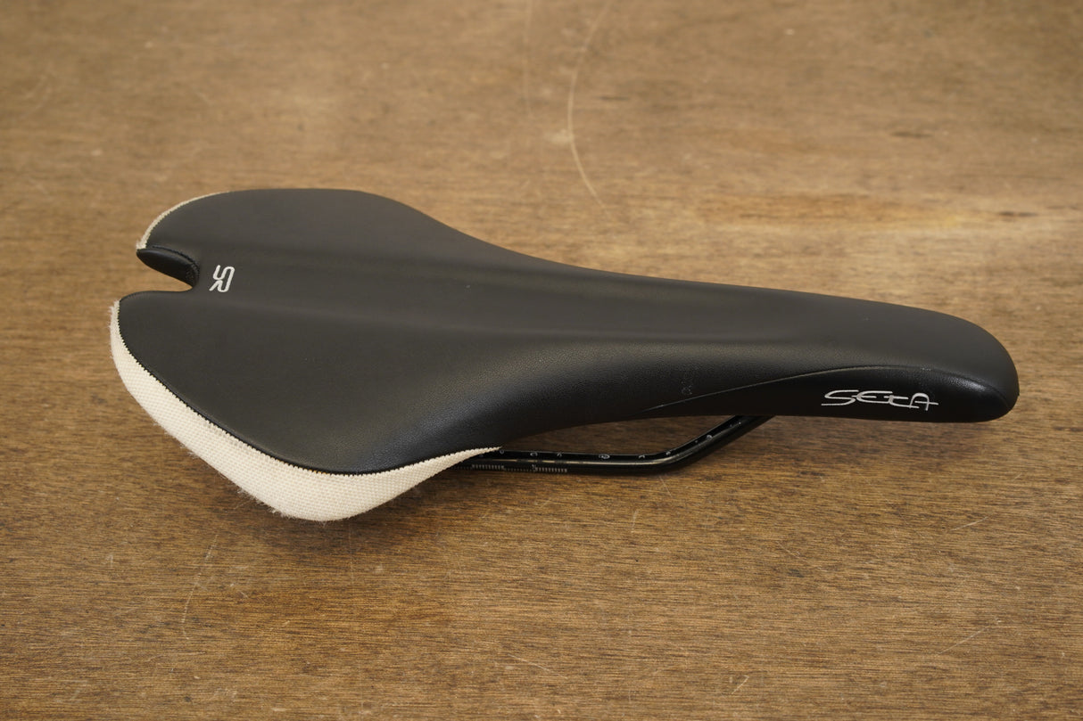 144mm Selle Royal Seta Chromoly Rail Road Saddle 327g